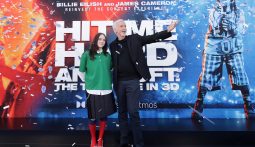 Imagem do filme: James Cameron e Billie Eilish juntos numa experiência musical imersiva